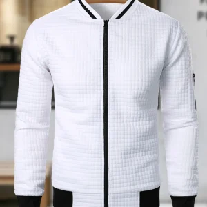Men's lightweight jacket with zipper
